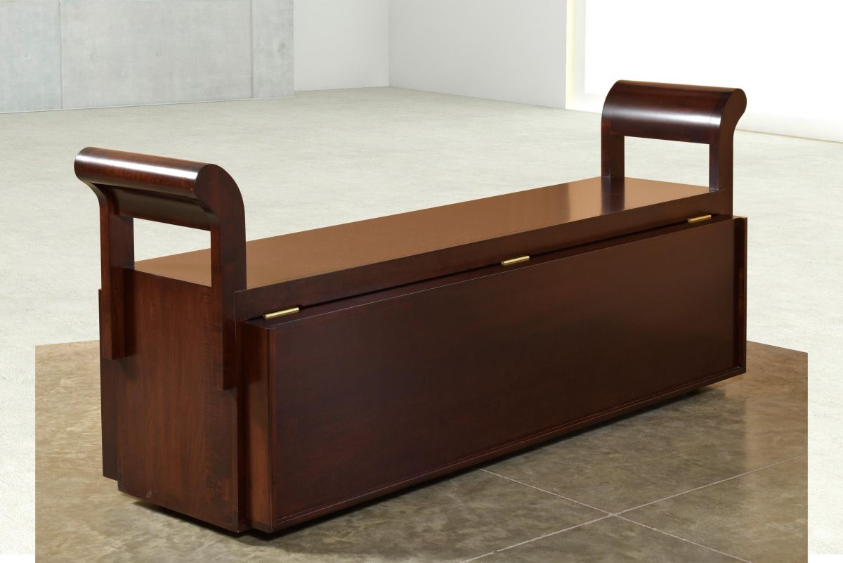 Convertible Bed for Small Bedroom, Twin and Full Bed in One with Mattresses - Baha-Furniture