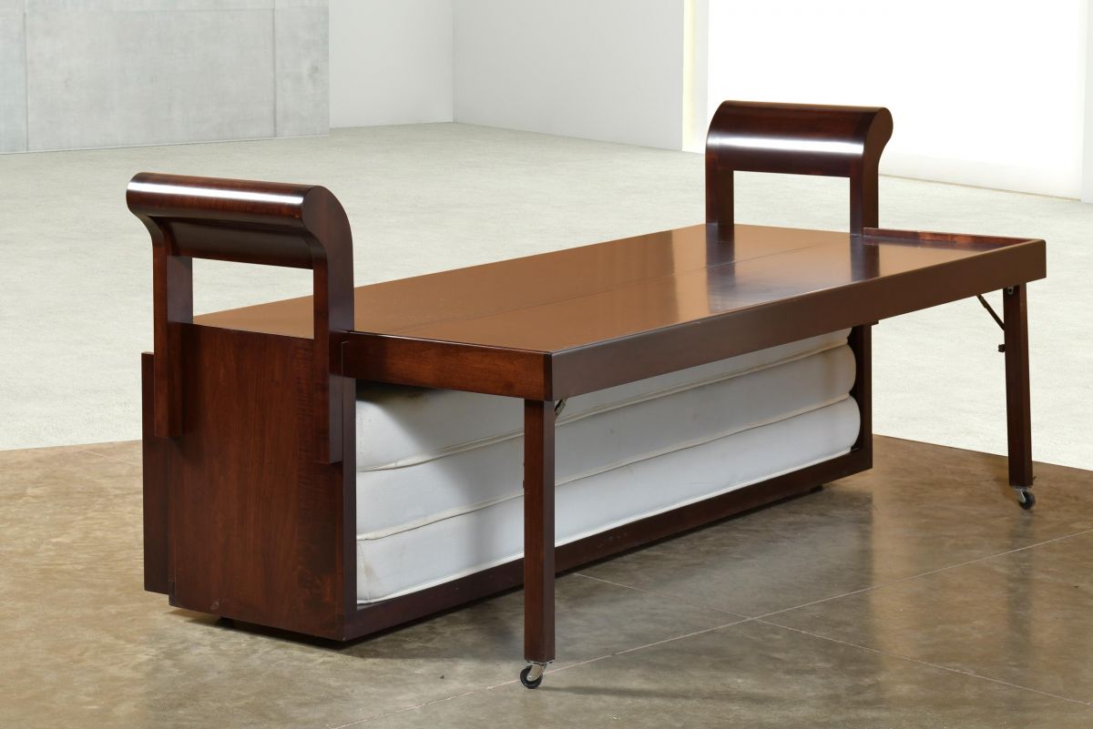 Convertible Bed for Small Bedroom, Twin and Full Bed in One with Mattresses - Baha-Furniture