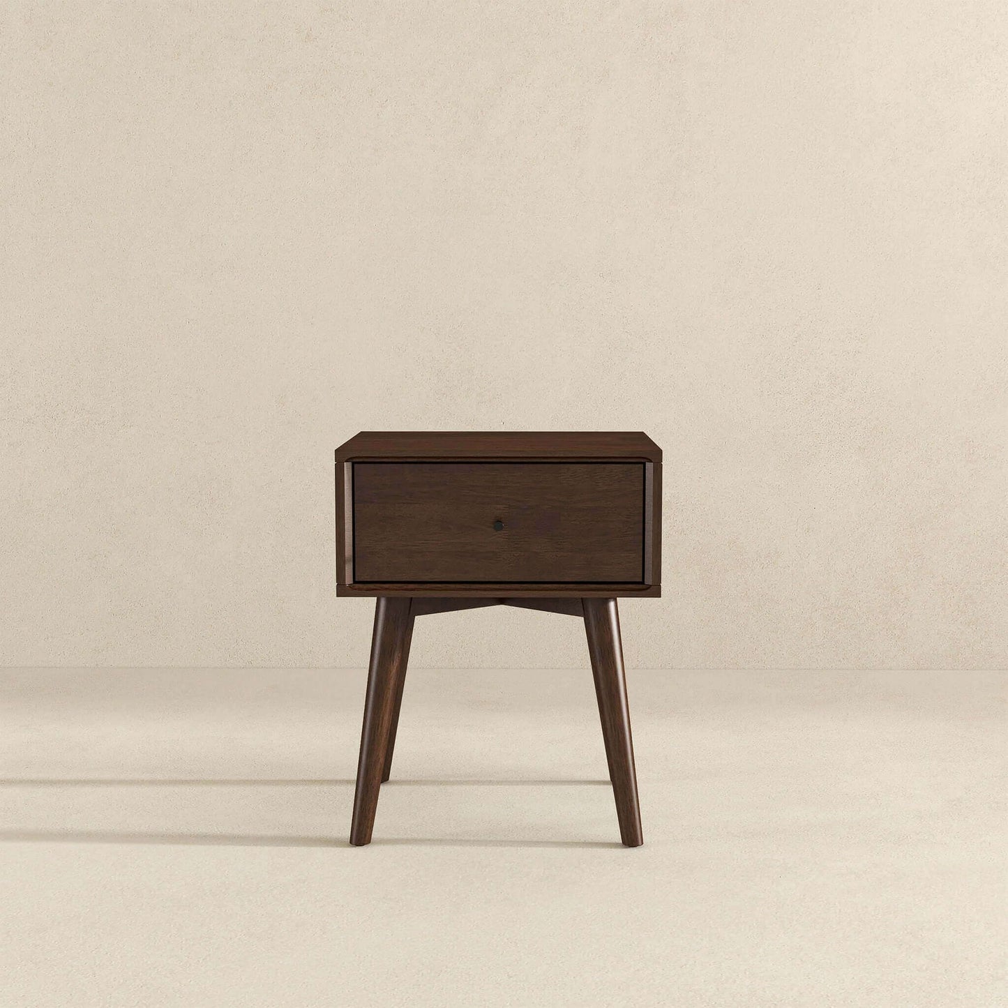 Avery Solid Wood Night Stand 1 Drawer - Baha-Furniture