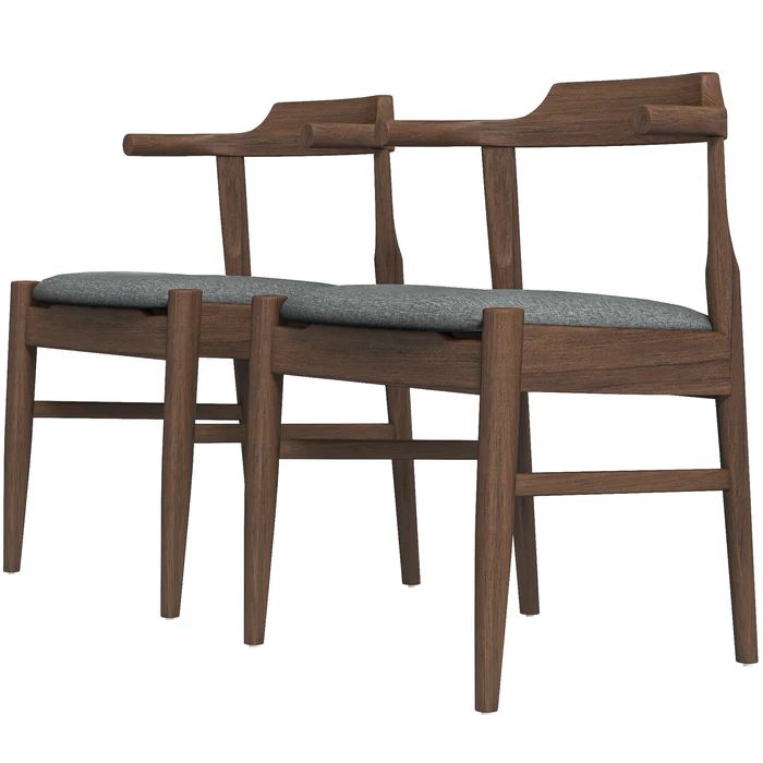 Leon Mid-Century Modern Dining Chair (Set of 2) - Baha-Furniture