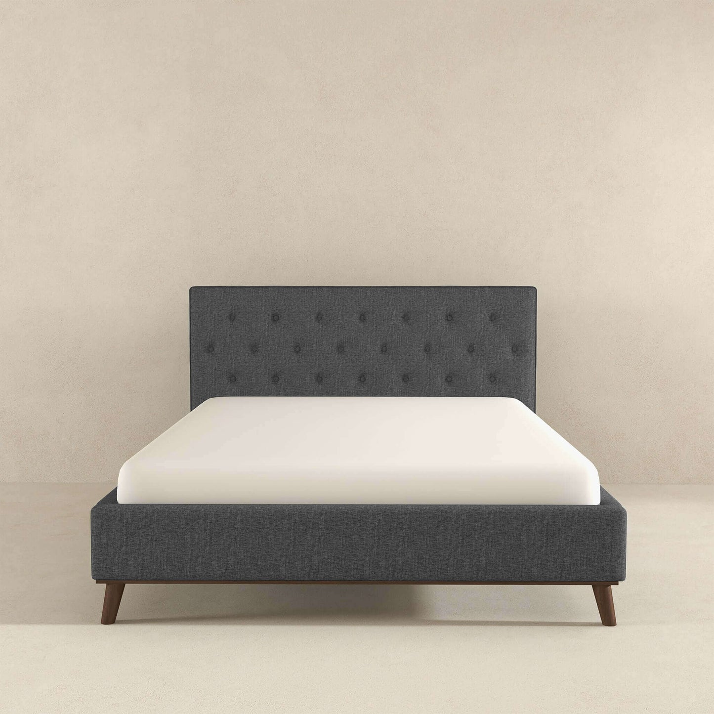 Graceville Fabric Platform Bed - Queen, King - Baha-Furniture