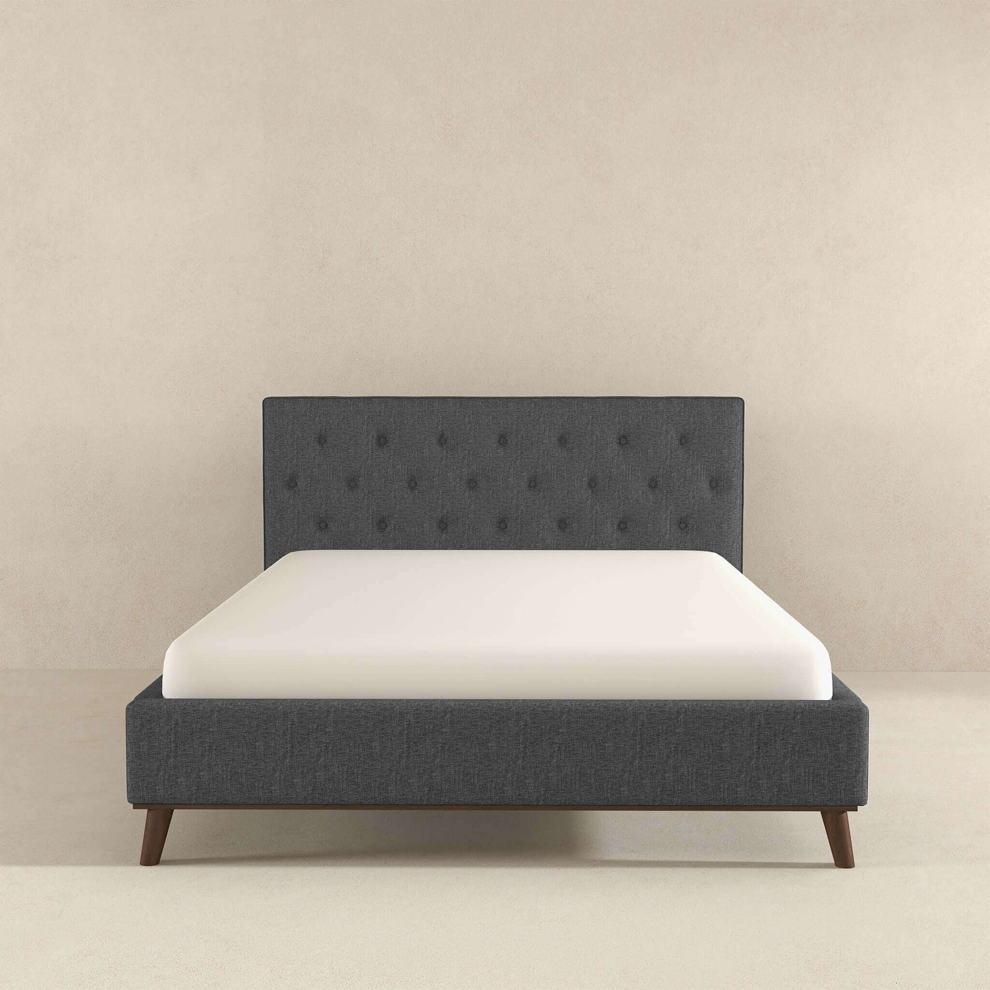 Graceville Fabric Platform Bed - Queen, King - Baha-Furniture