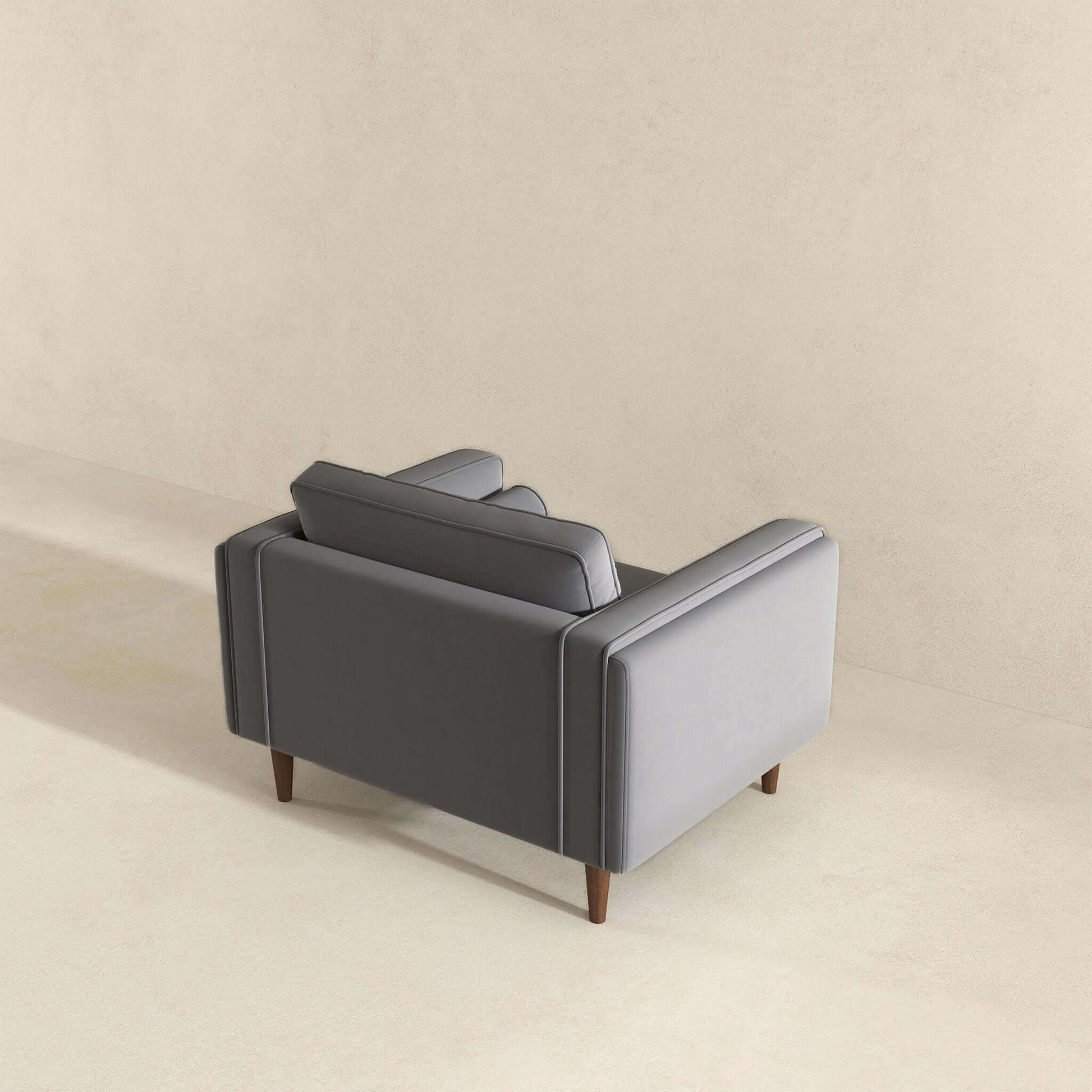 Amber Velvet Lounge Chair - Baha-Furniture