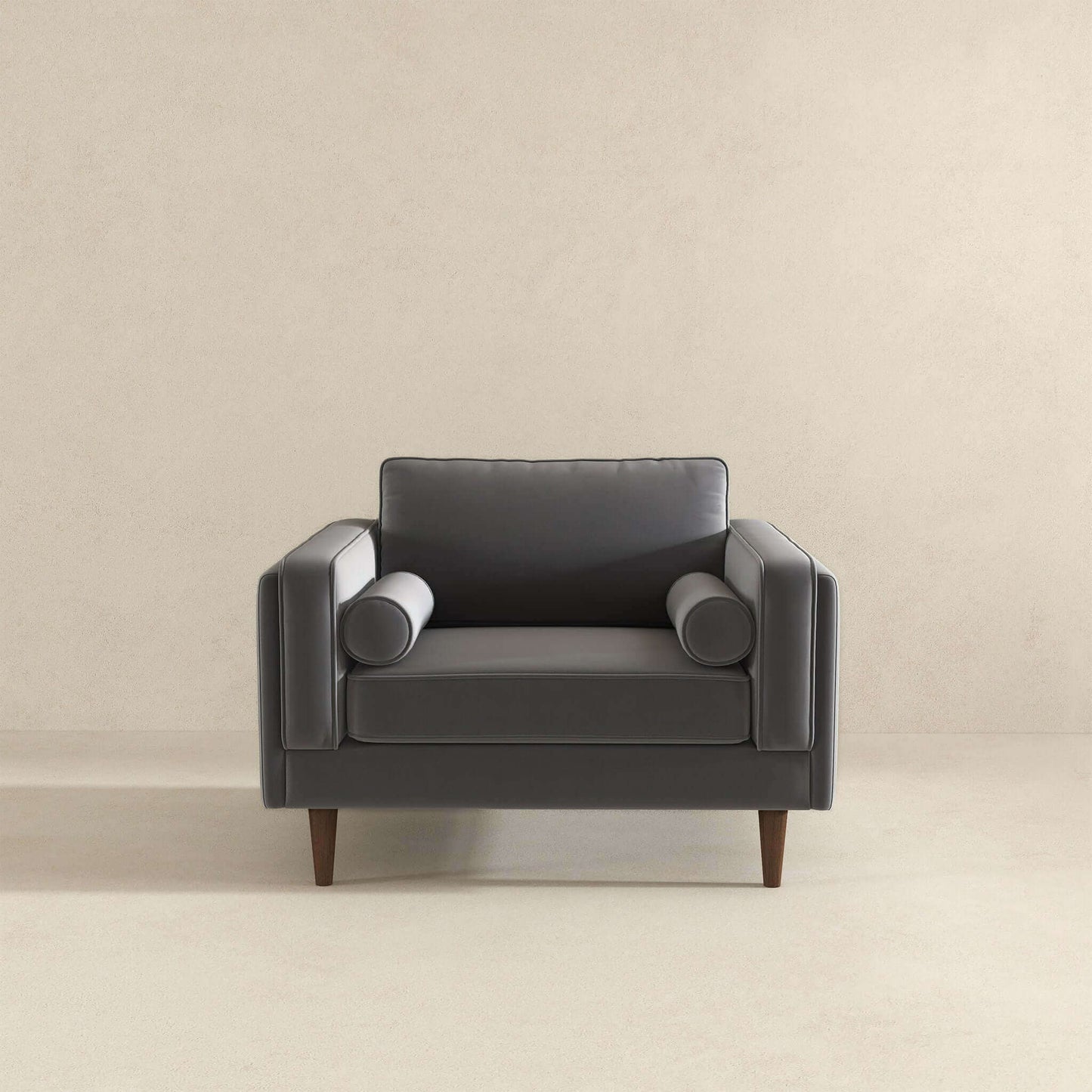 Amber Velvet Lounge Chair - Baha-Furniture
